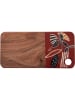 Amadeus Serveerbord "Dalila" bruin/rood - (L)35 x (B)17 cm