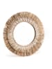 Amadeus Spiegel "Diam" beige/wit - Ø 36 cm