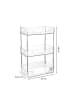Coin de Pierre Make-uporganizer transparant - (B)33 x (H)48 x (D)22,5 cm