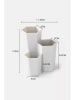 Coin de Pierre 3-delige set: make-uporganizers wit