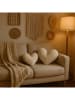 Coin de Pierre Kissen in Beige - (L)38 x (B)33 cm