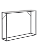 House Nordic Sideboard "Vita" beige/zwart - (B)110 x (H)80 x (D)26 cm