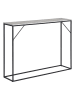 House Nordic Sideboard "Vita" beige/zwart - (B)110 x (H)80 x (D)26 cm