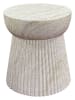 House Nordic Stolik "Bonn" w kolorze kremowym - wys. 43 x Ø 37 cm