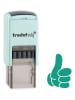 trodat Motivstempel "Edy - Daumen" in Mint