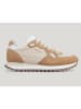 Pepe Jeans FOOTWEAR Leren sneakers "Brit" lichtbruin/beige