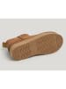 Pepe Jeans FOOTWEAR Leren winterboots "Dissy Young" lichtbruin