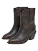 Pepe Jeans FOOTWEAR Leren enkellaarzen "April" bruin