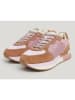 Pepe Jeans FOOTWEAR Sneakersy "Rusper Mania" w kolorze jasnoróżowo-jasnobrązowym