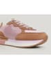 Pepe Jeans FOOTWEAR Sneakersy "Rusper Mania" w kolorze jasnoróżowo-jasnobrązowym