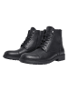 Pepe Jeans FOOTWEAR Leren boots "Fred Land" zwart
