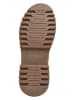 Pepe Jeans FOOTWEAR Leren boots "Lincoln" lichtbruin