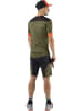 DYNAFIT Fahrradtrikot "Ride Light" in Khaki/ Orange/ Schwarz