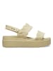 Crocs Haksandalen "Brooklyn" beige