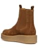 Geox Leren chelseaboots "Elidea" lichtbruin
