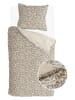 Walra Bettwäsche-Set "Leaf Whispers" in Khaki/ Creme