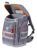 McNeill 6tlg. Schulranzen-Set "McLight FIRE" in Grau