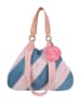 Fritzi aus Preußen Shopper in Rosé/ Blau - (B)45 x (H)34 x (T)16 cm