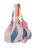 Fritzi aus Preußen Shopper in Rosé/ Blau - (B)45 x (H)34 x (T)16 cm