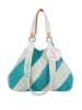 Fritzi aus Preußen Shopper in Hellblau/ Türkis - (B)45 x (H)34 x (T)16 cm