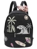 Fritzi aus Preußen Rucksack "Malibu" in Schwarz - (B)29 x (H)31 x (T)14 cm