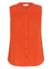 Kaffe Blusentop in Orange