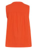 Kaffe Blusentop in Orange