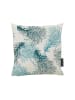 Butter Kings Kissenhülle in Beige/ Türkis/ Blau - (L)45 x (B)45 cm