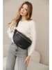 Anna Morellini Leren heuptas "Lorenza" zwart - (B)36 x (H)22 x (D)12 cm