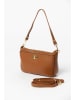 Anna Morellini Leren schoudertas "Taidea" bruin - (B)23 x (H)15 x (D)7 cm