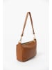 Anna Morellini Leren schoudertas "Taidea" bruin - (B)23 x (H)15 x (D)7 cm