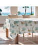 Mint Rugs Obrus "Summer Special Formentera" w kolorze biało-turkusowym