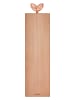 Bisetti Deska w kolorze jasnobrązowym do krojenia - 40 x 11 cm