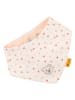 Steiff Dreieckstuch in Creme/ Rosa