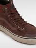 Vans Skórzane sneakersy "Sk8-Hi" w kolorze brązowym