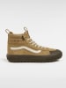 Vans Skórzane sneakersy "Sk8-Hi" w kolorze beżowym