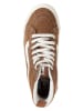 Vans Leder-Sneakers in Hellbraun