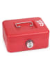 SAX Geldkassette in Rot - (B)20 x (H)9 x (T)16 cm
