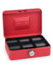 SAX Geldkassette in Rot - (B)25 x (H)9 x (T)18 cm