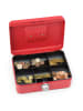SAX Geldkassette in Rot - (B)25 x (H)9 x (T)18 cm