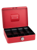 SAX Geldkassette in Rot - (B)30 x (H)9 x (T)24 cm