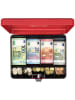SAX Geldkassette in Rot - (B)30 x (H)9 x (T)24 cm