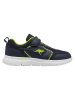 Kangaroos Sneakers "K-ETK Zig EV" in Dunkelblau/ Gelb