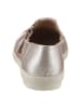 Heine Leder-Slipper in Rosa