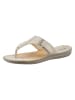 Heine Leder-Zehentrenner in Beige