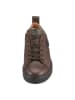 Heine Leder-Sneakers in Dunkelbraun