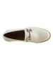 Heine Leder-Slipper in Creme