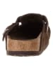 Geox Leren clogs bruin