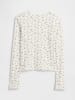 GAP Longsleeve in Weiß