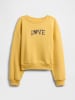 GAP Sweatshirt in Gelb